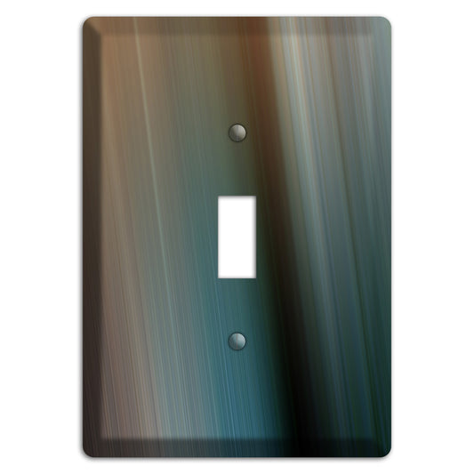 Brown and Blue Ray of Light Cover Plates