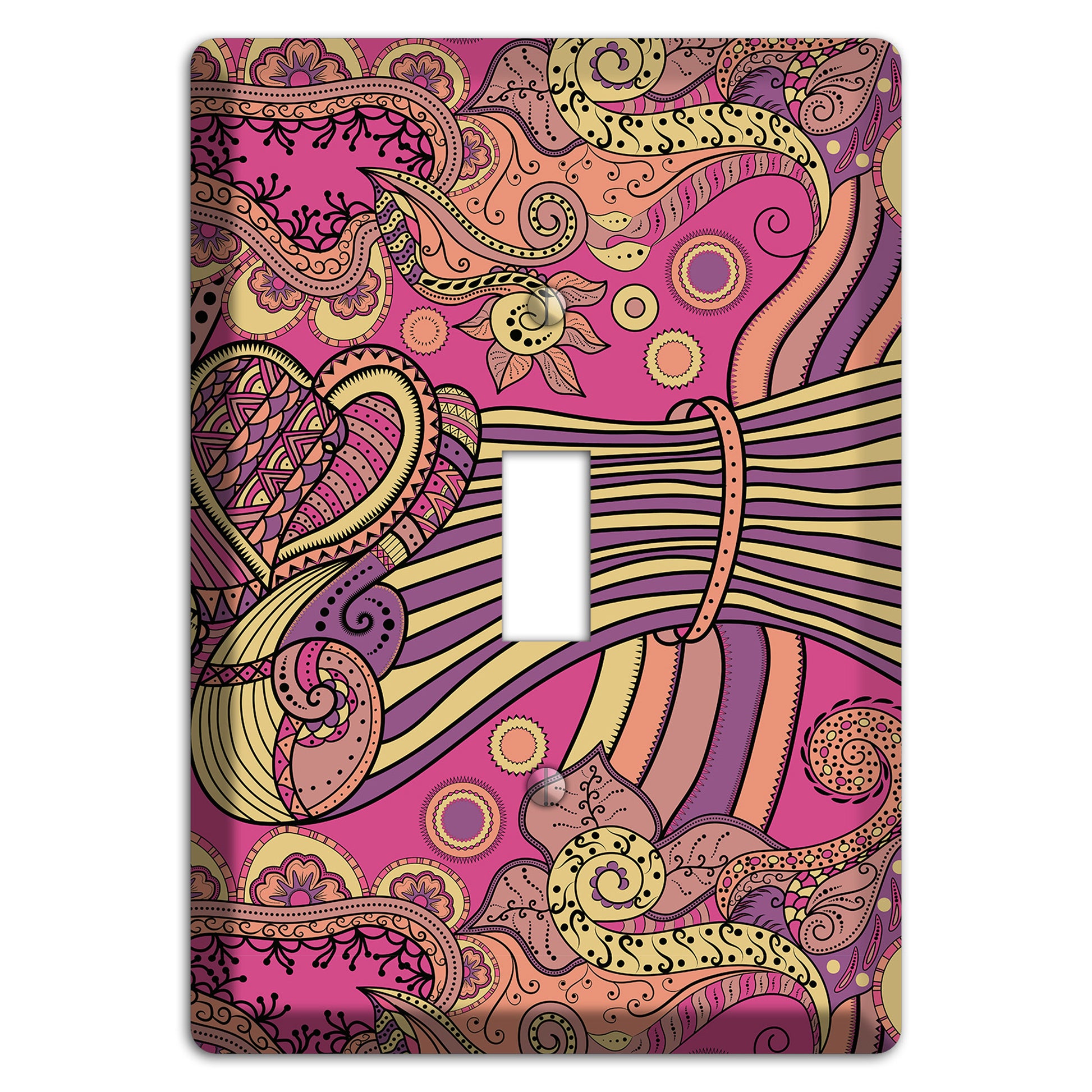 Retro Flourish 1 Cover Plates