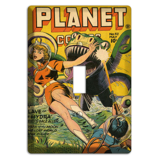 Planet Vintage Comics Cover Plates