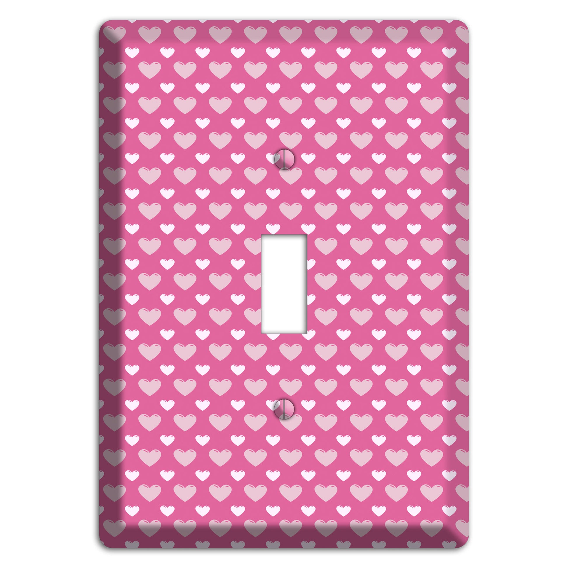 Tiled Small Hearts Cover Plates