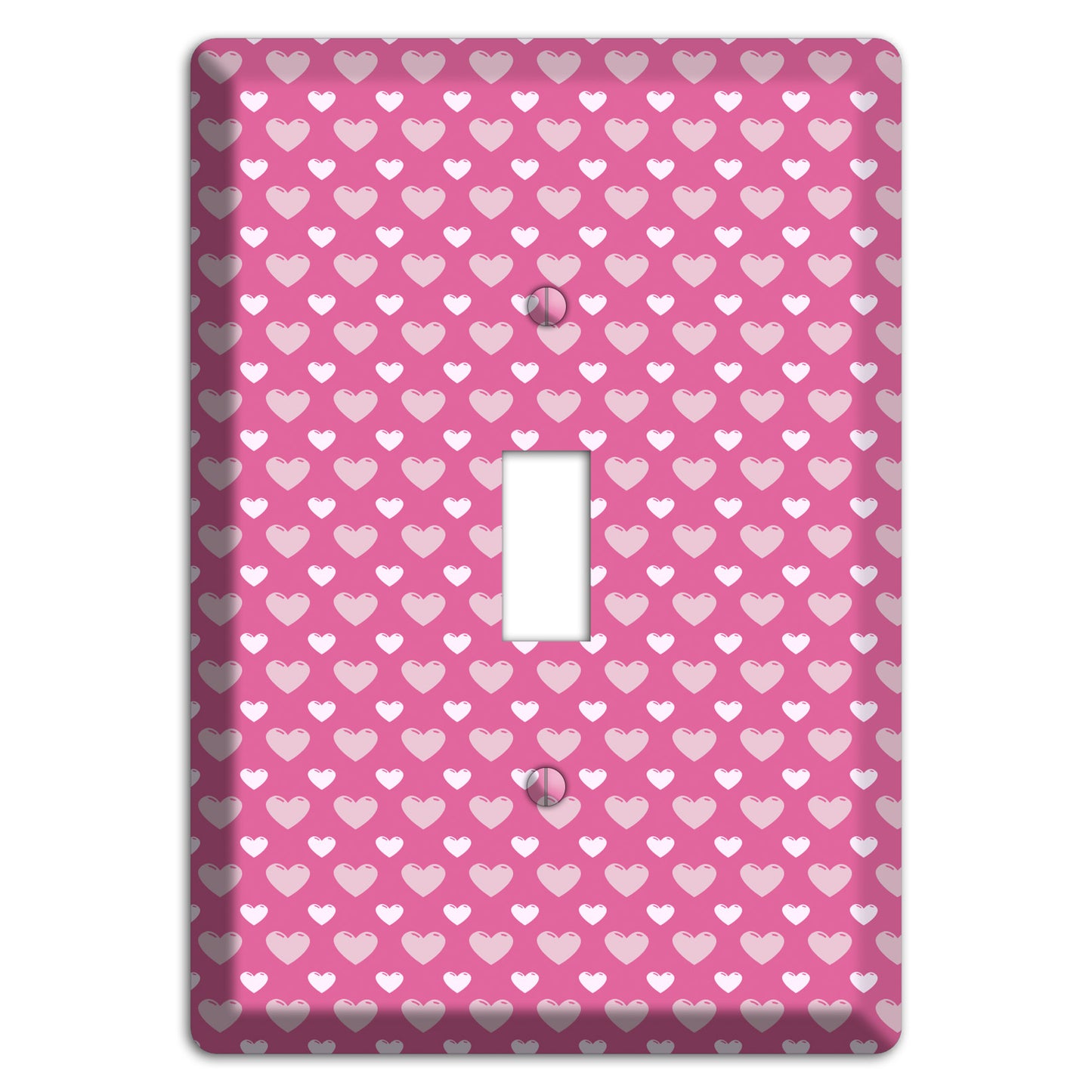 Tiled Small Hearts Cover Plates
