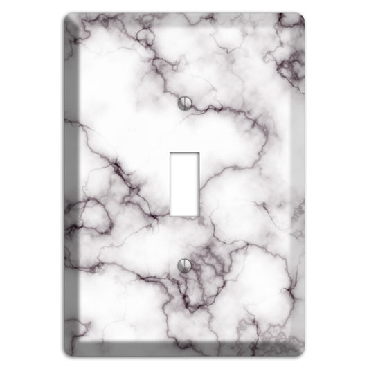 Black Stained Marble Cover Plates