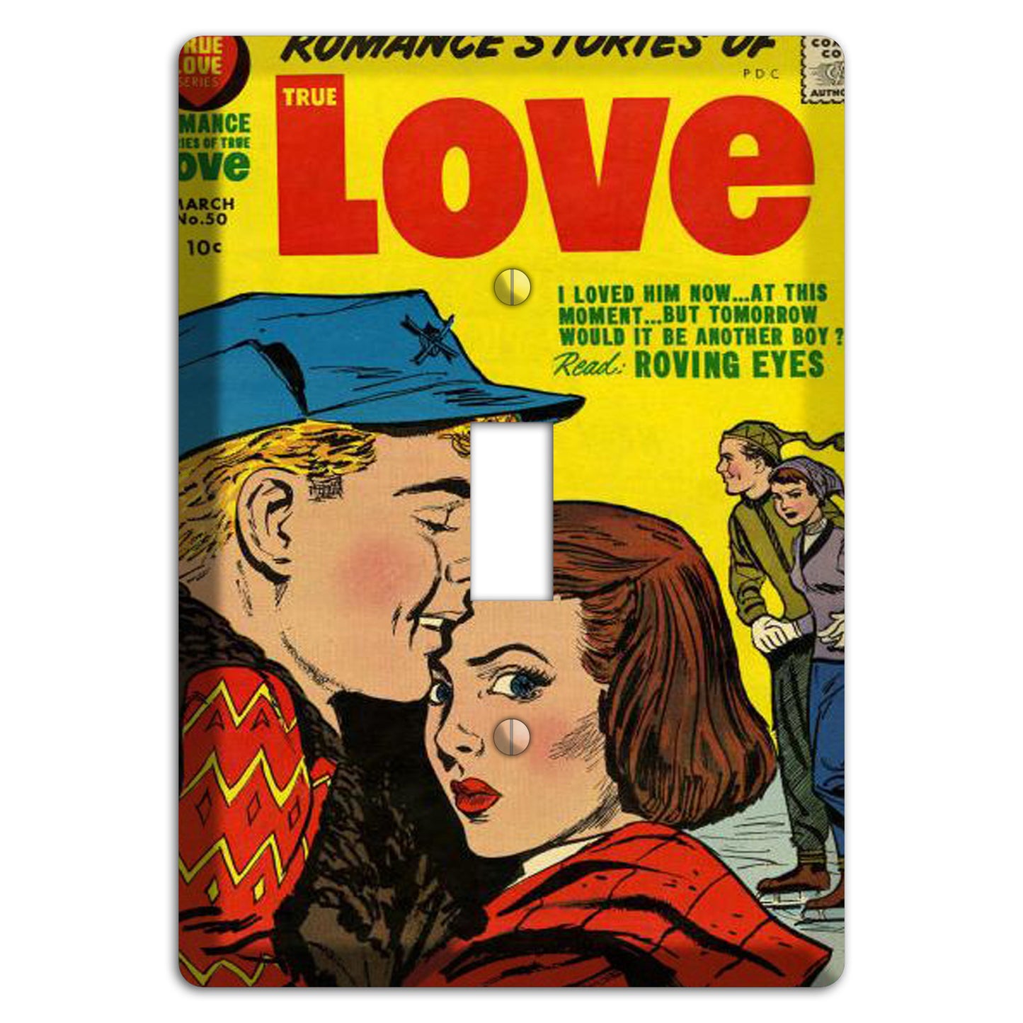 Love Vintage Comics Cover Plates
