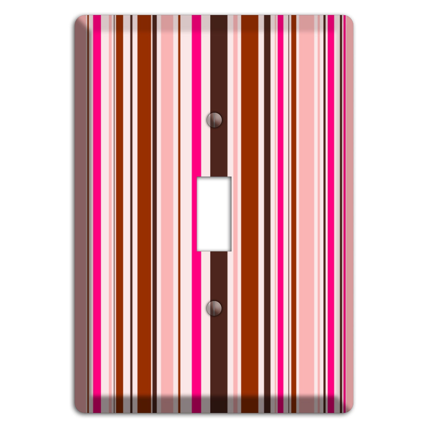 Pink Stripes Cover Plates