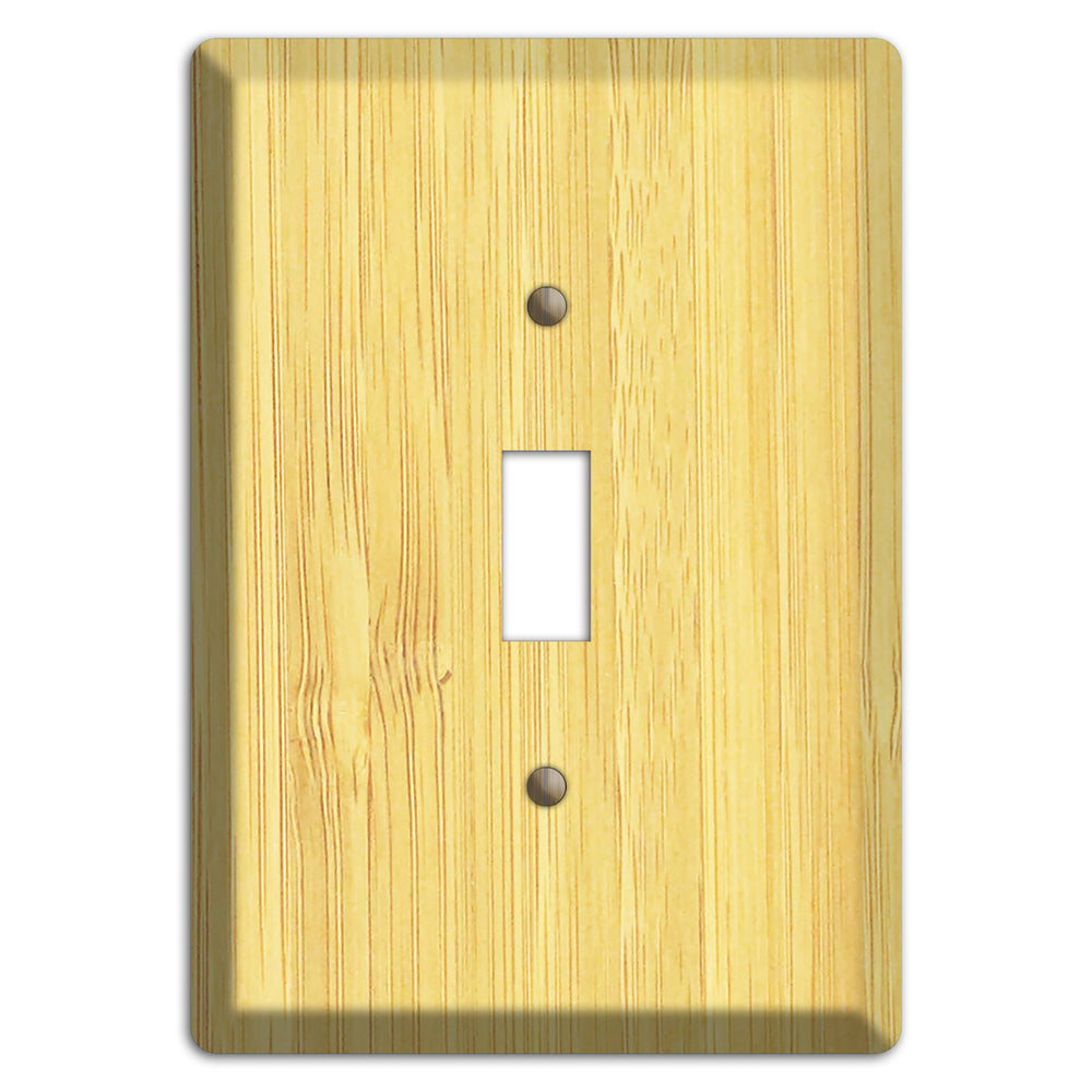 Natural Bamboo Wood Cover Plates