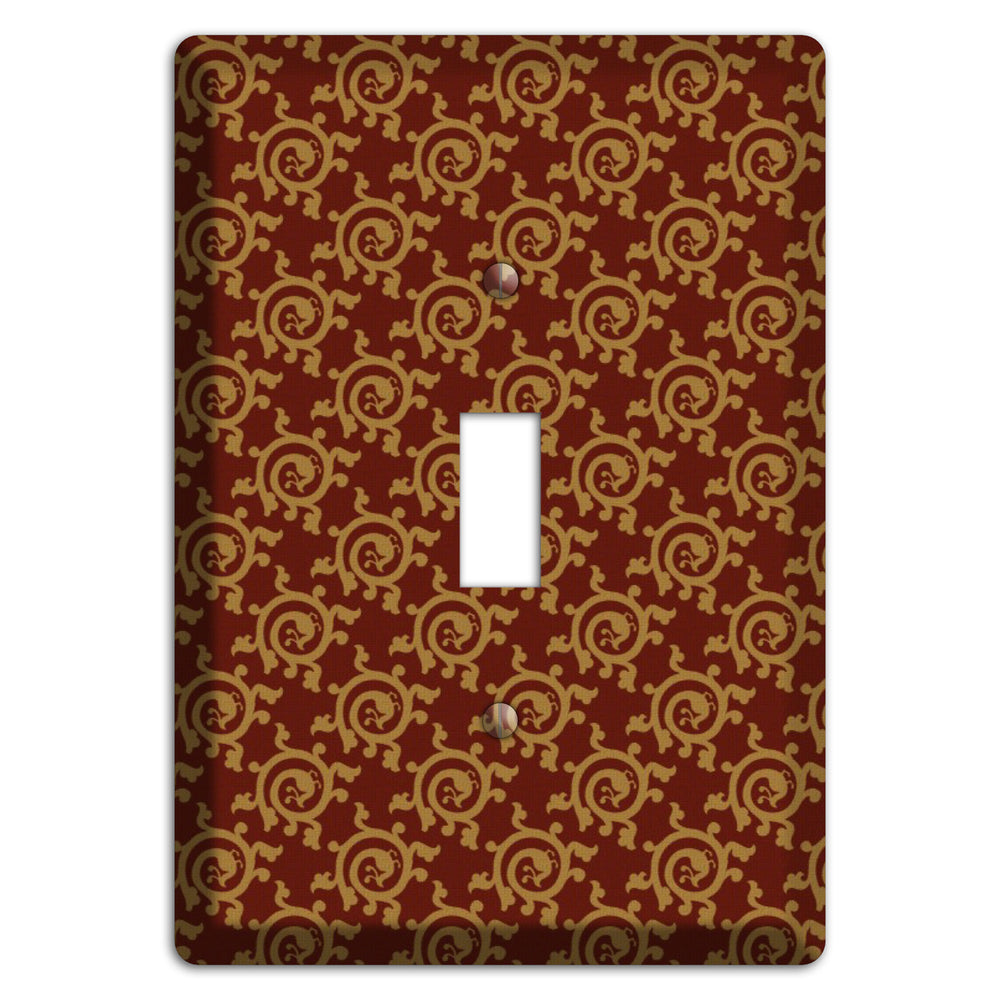Asian Swirl Pattern Cover Plates