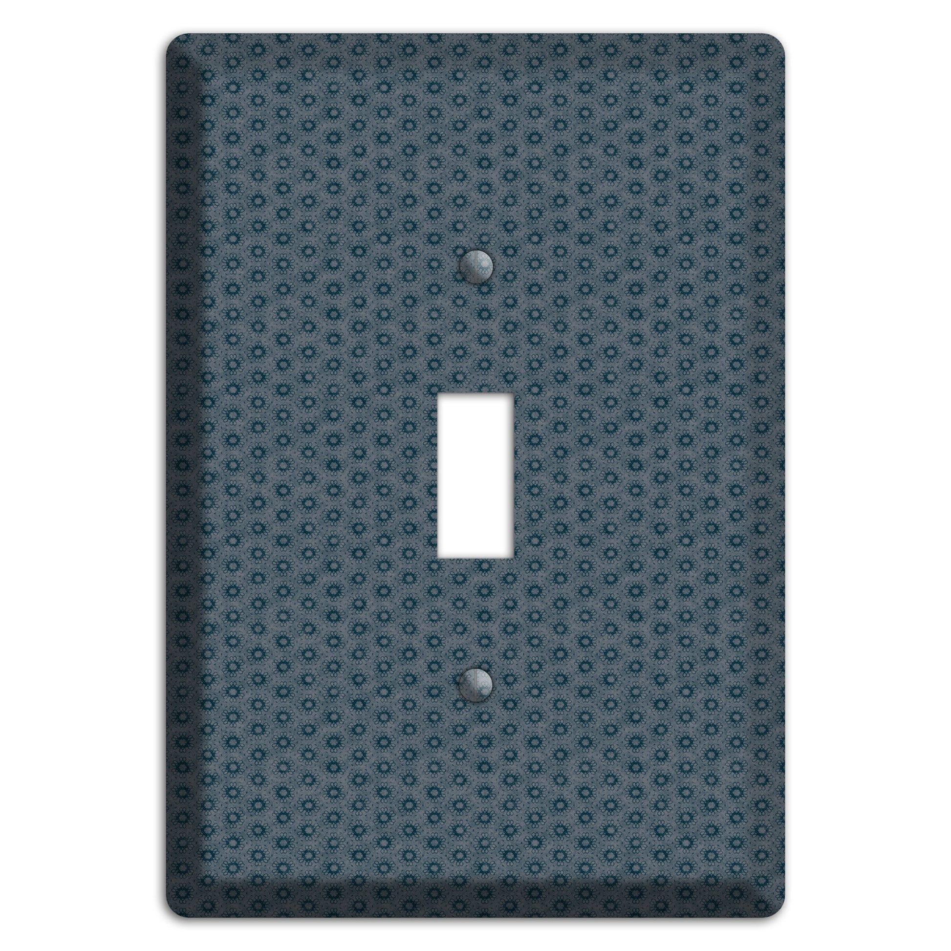 Blue Grey Foulard Cover Plates