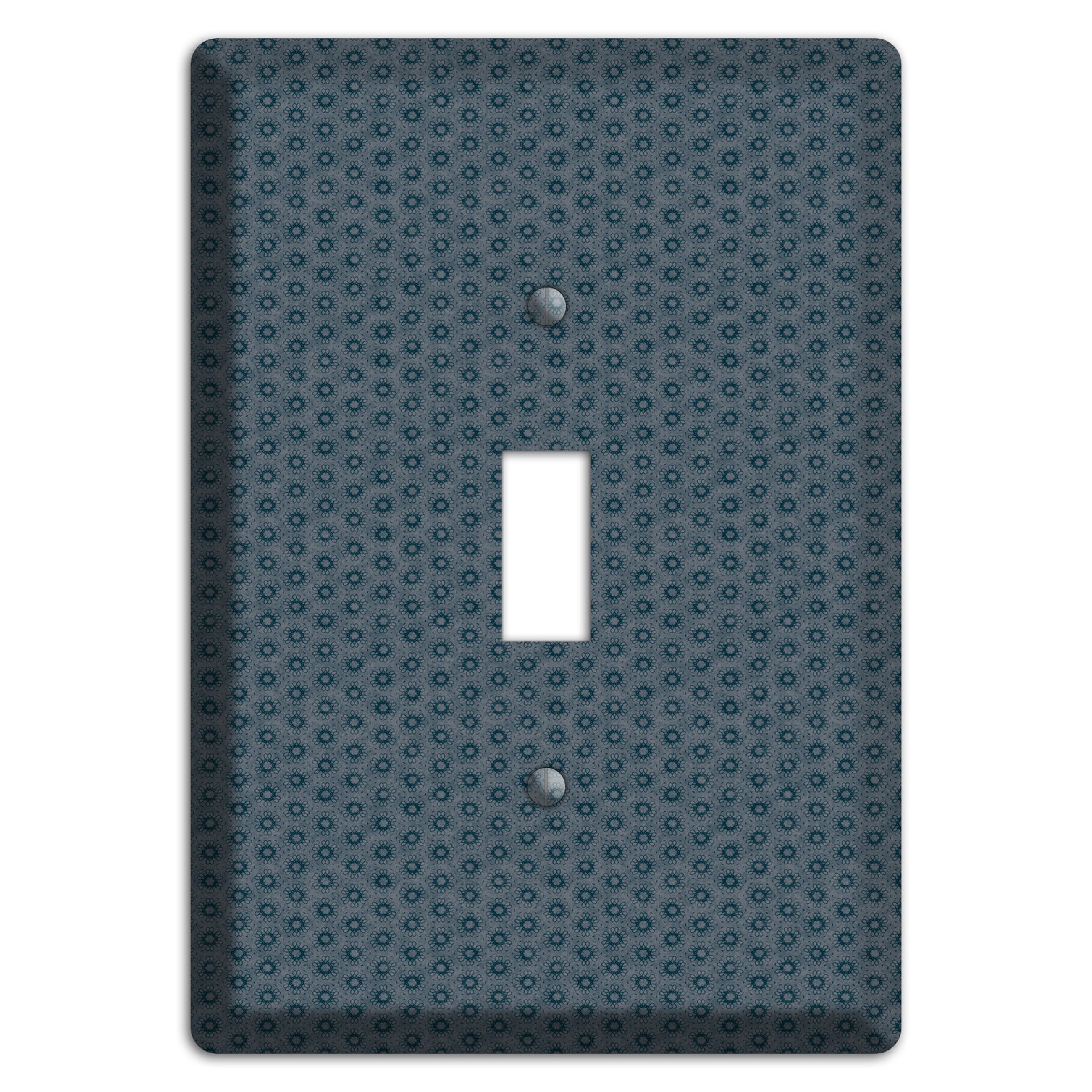 Blue Grey Foulard Cover Plates