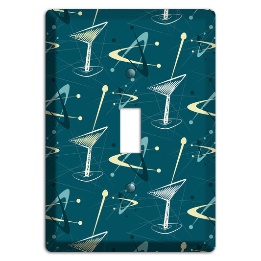 Navy Cocktail Hour Cover Plates