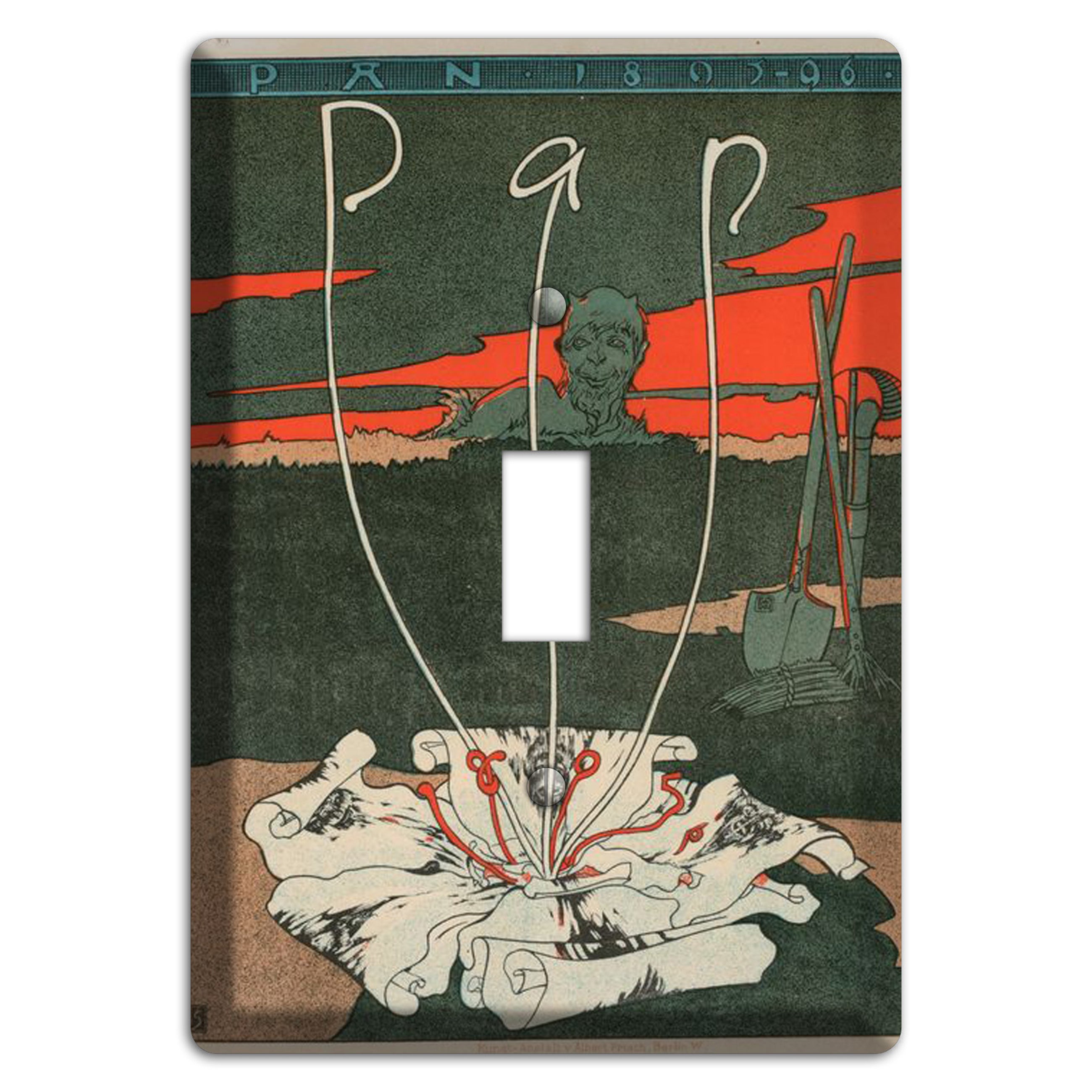 PAN Laferme Vintage Poster Cover Plates