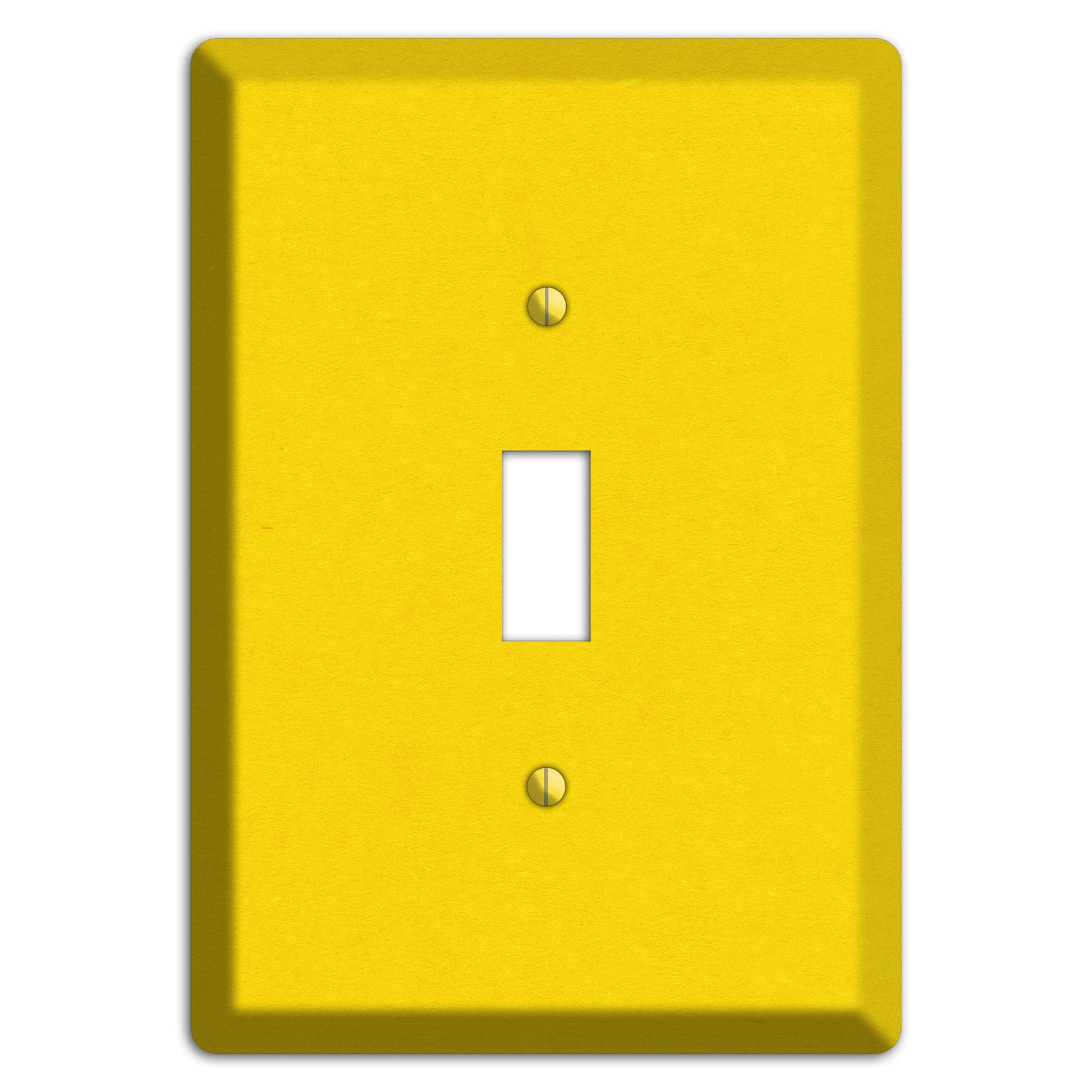 Moon Yellow Kraft Cover Plates