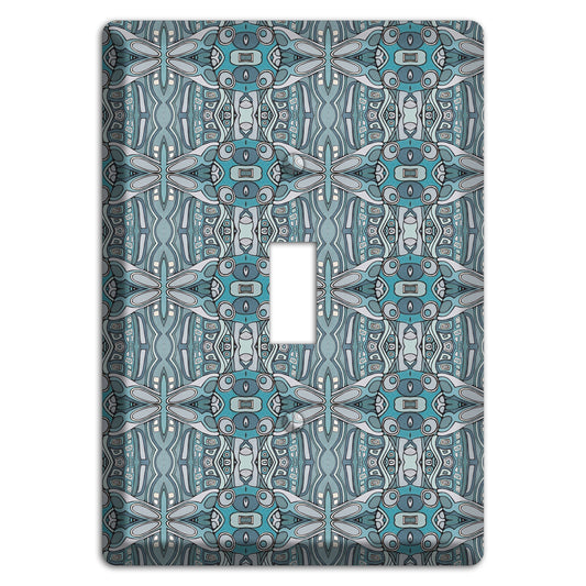 Blue Tapestry Cover Plates