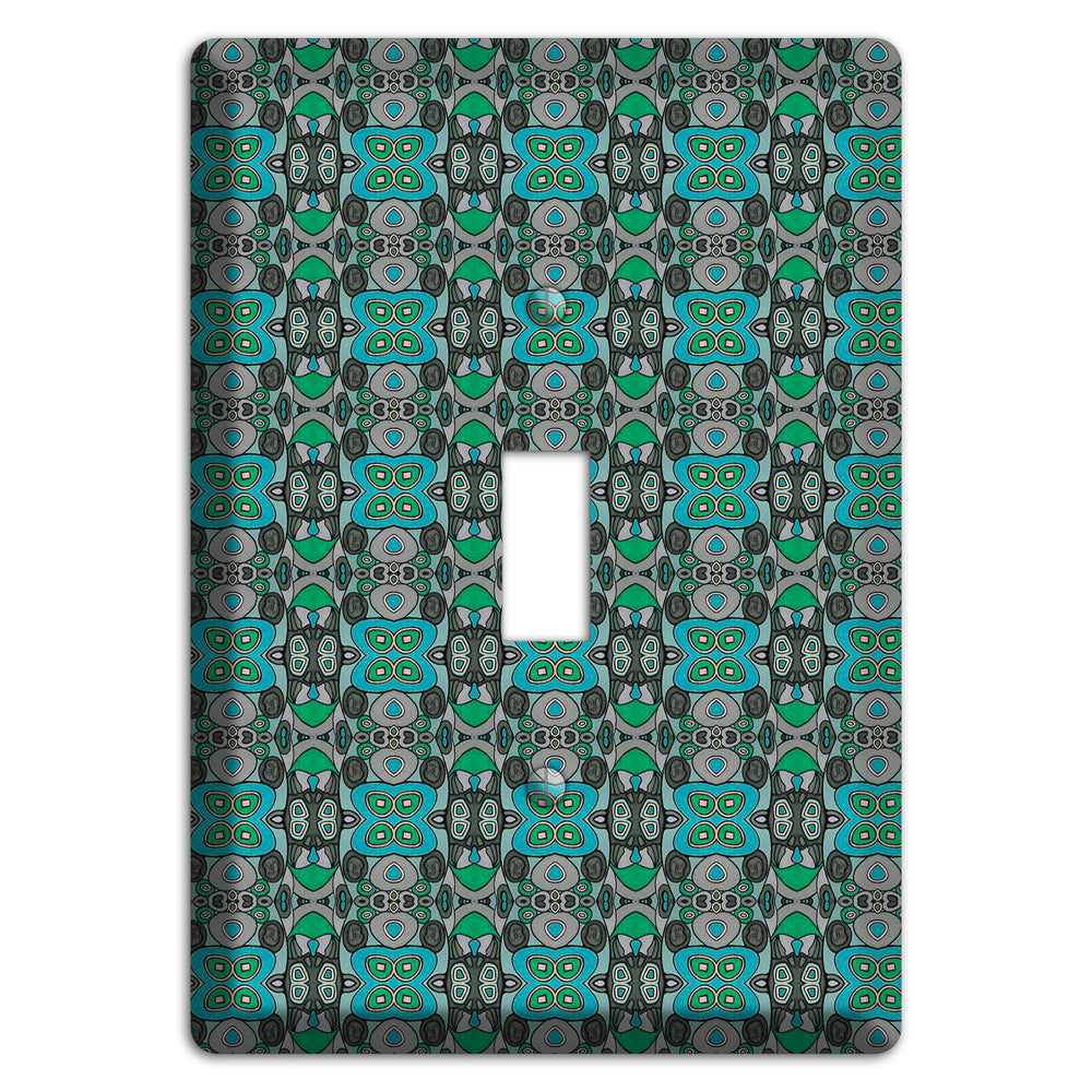 Green Tapestry Cover Plates