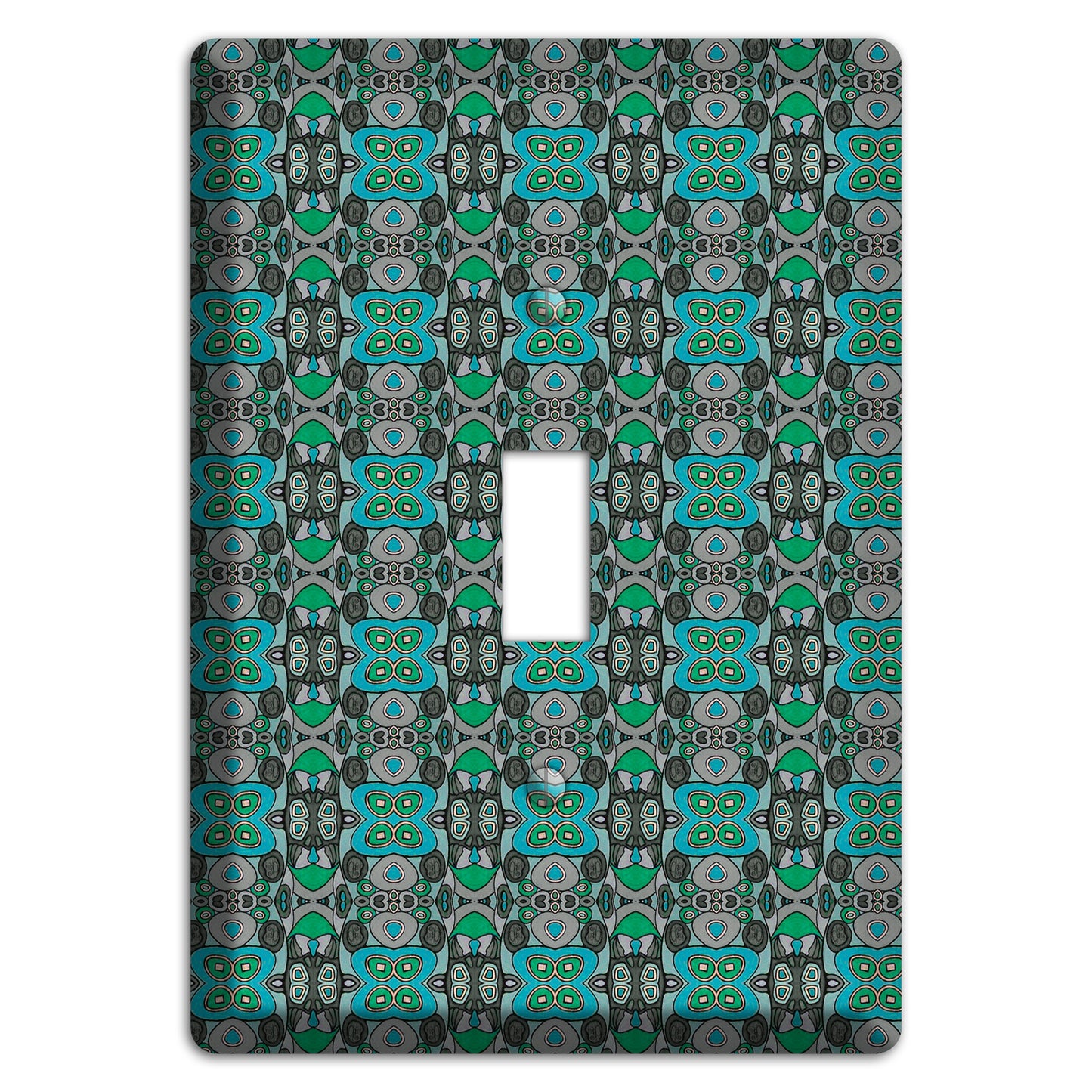 Green Tapestry Cover Plates