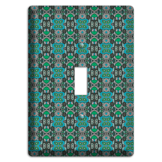 Green Tapestry Cover Plates