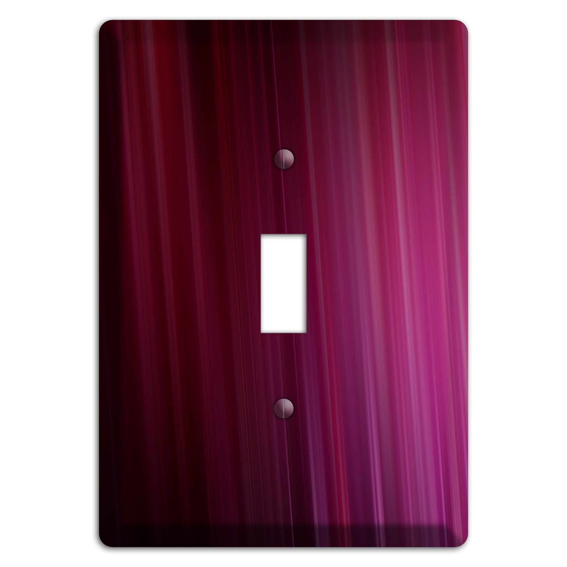 Fuschia Ray of Light Cover Plates