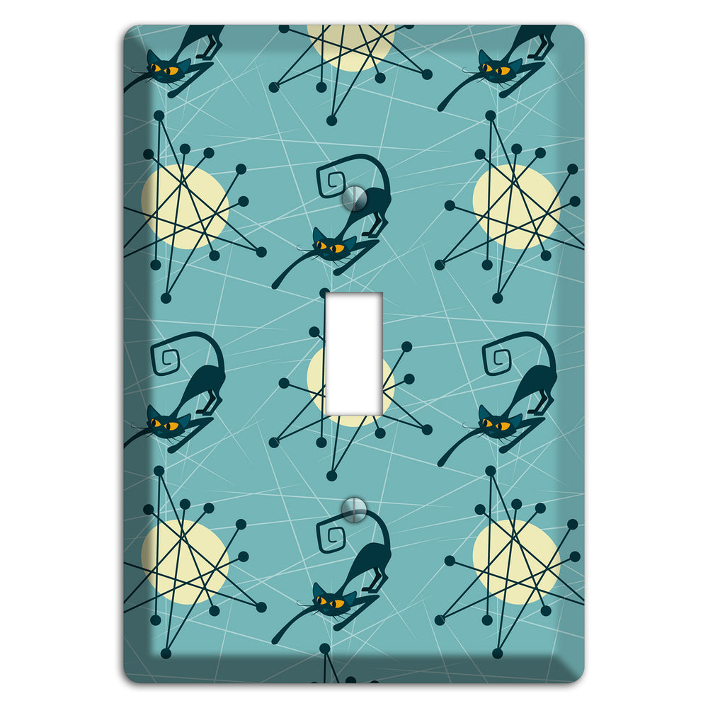 Atomic Black Cats Cover Plates