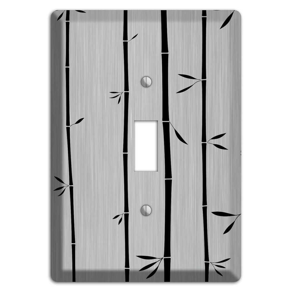 Bamboo Stainless Steel Cover Plates