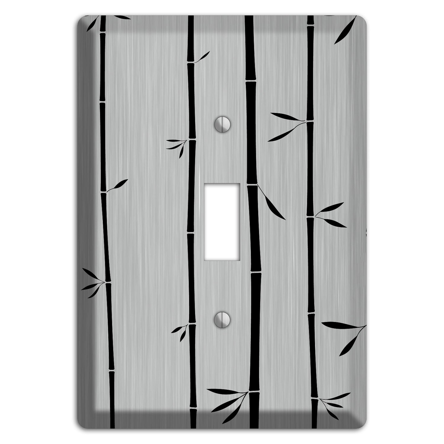 Bamboo  Stainless Cover Plates