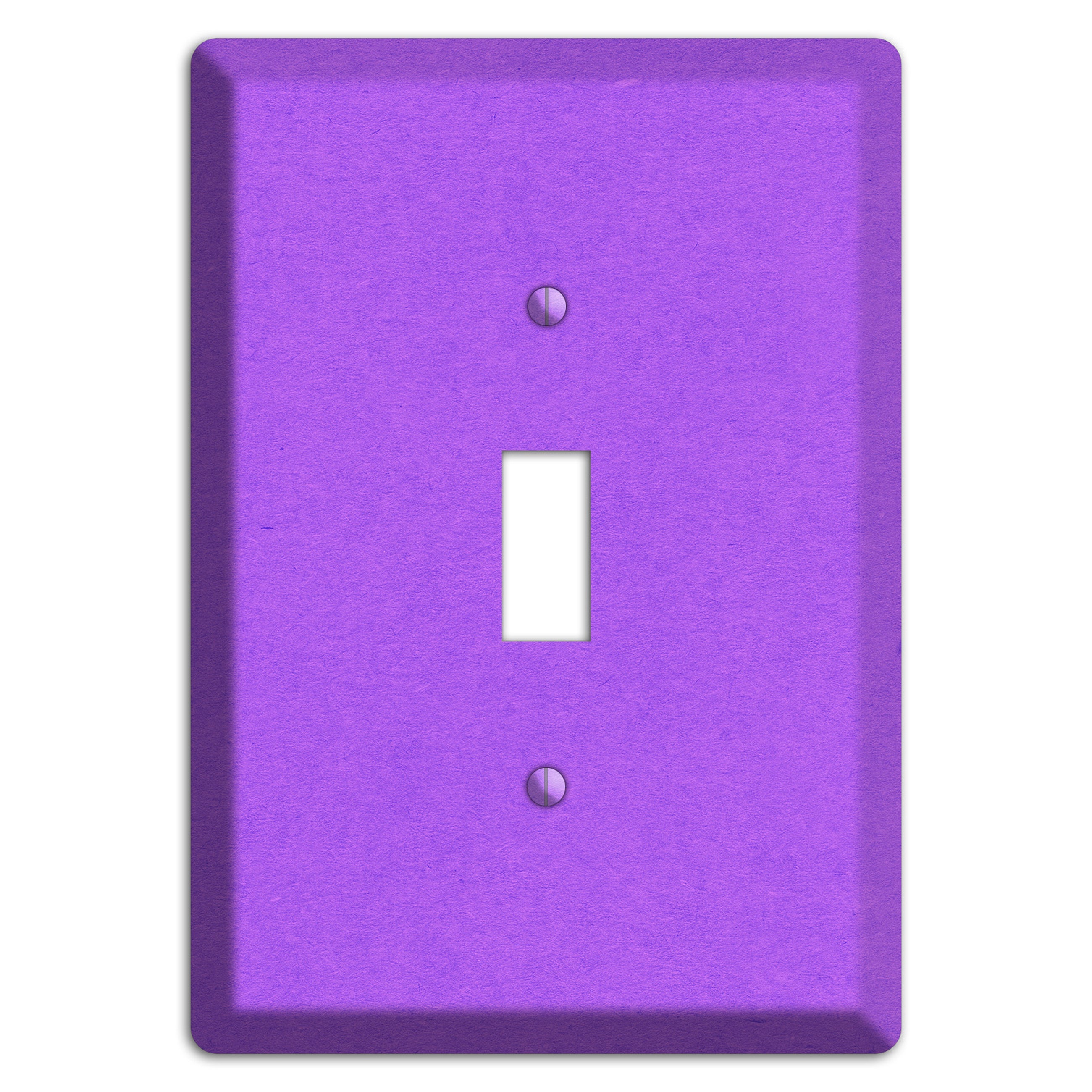 Dark Orchid Kraft Cover Plates