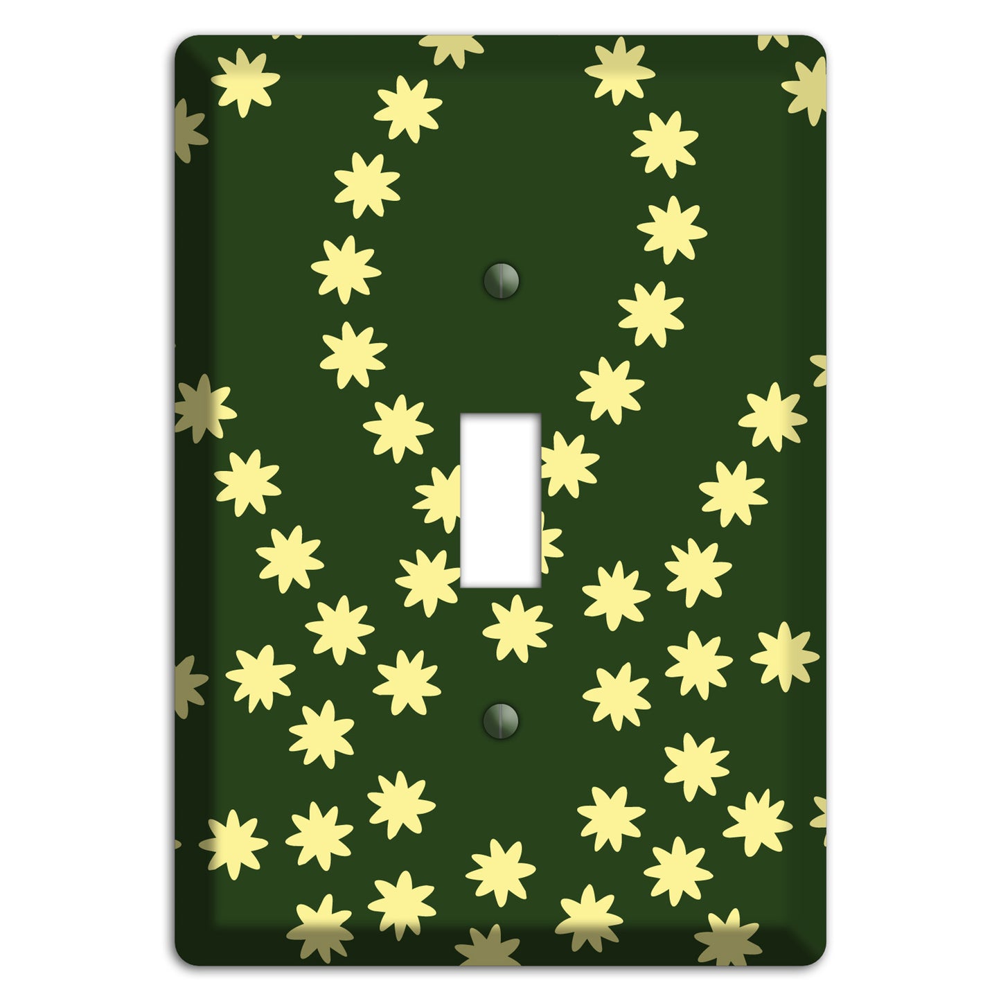 Green with Yellow Constellation Cover Plates