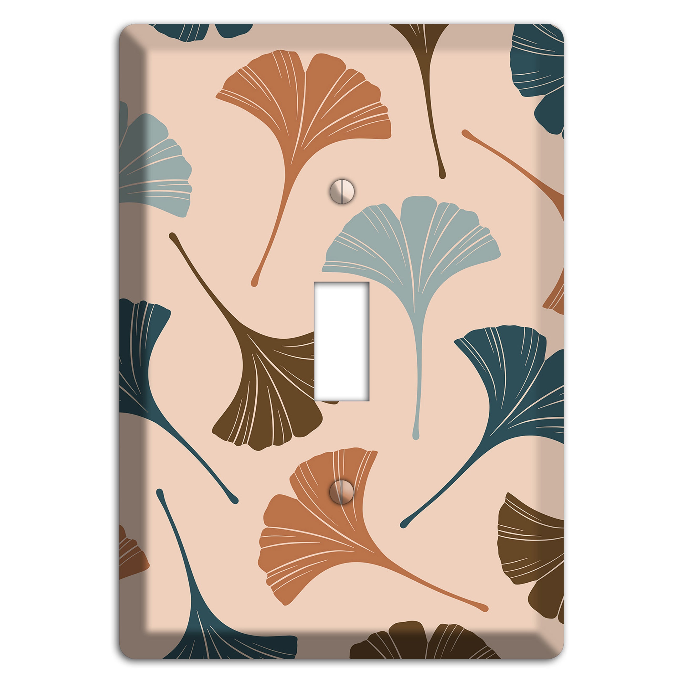 Blush Ginkgo Leaves Cover Plates