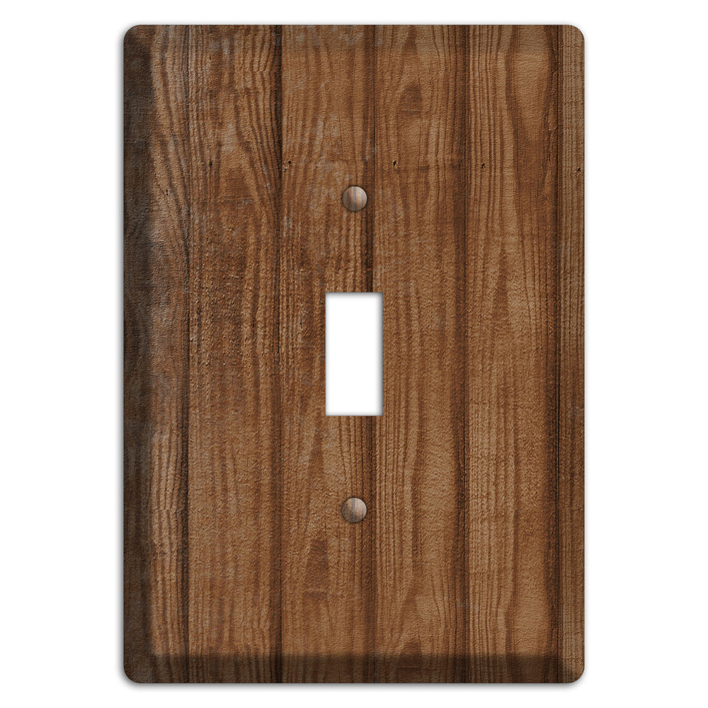 Old Copper Weathered Wood Cover Plates