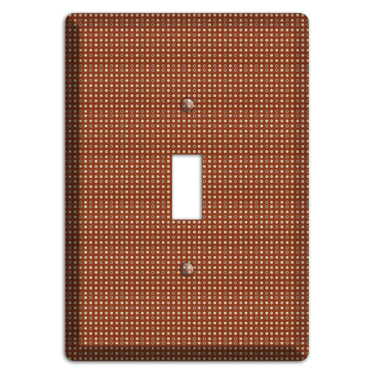 Maroon Weave Cover Plates