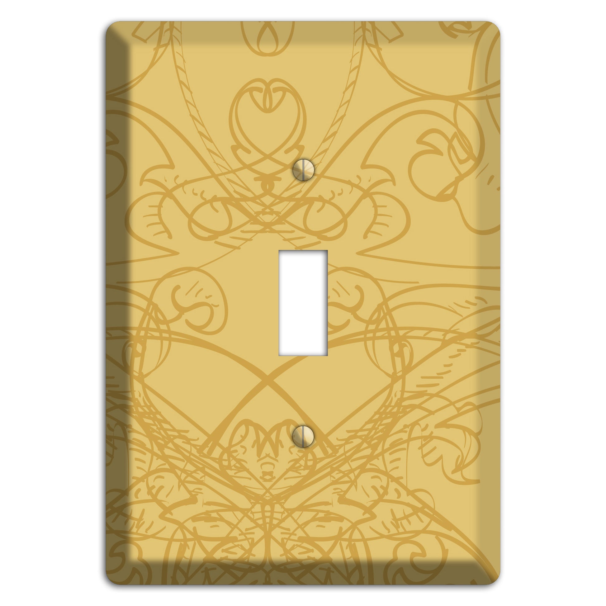 Beige Deco Sketch Cover Plates