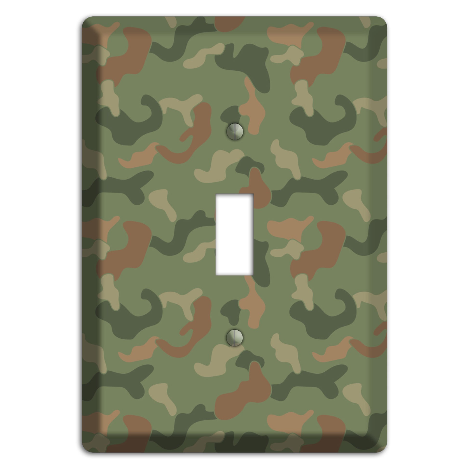 Jungle Green Camo Cover Plates