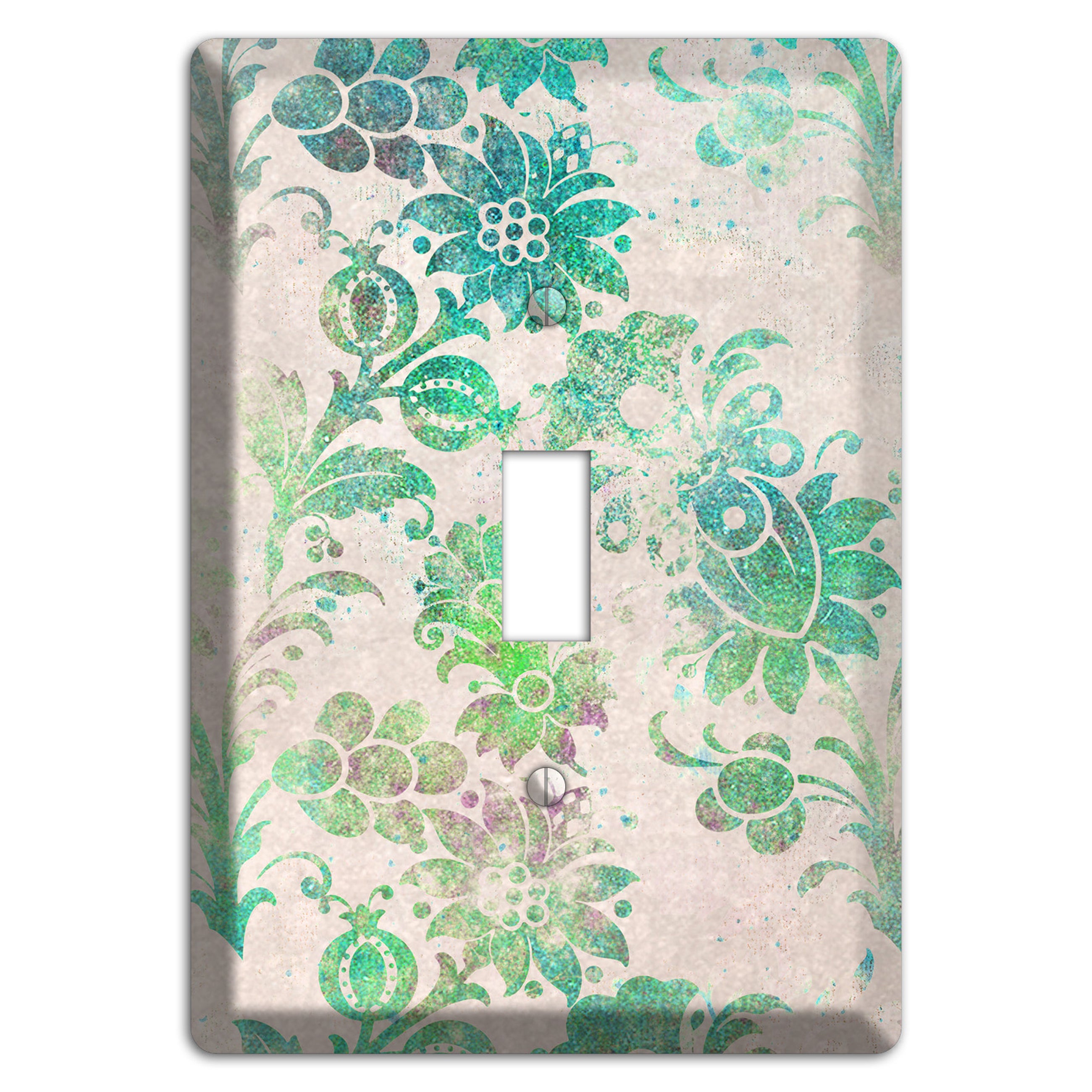Acapulco Whimsical Damask Cover Plates