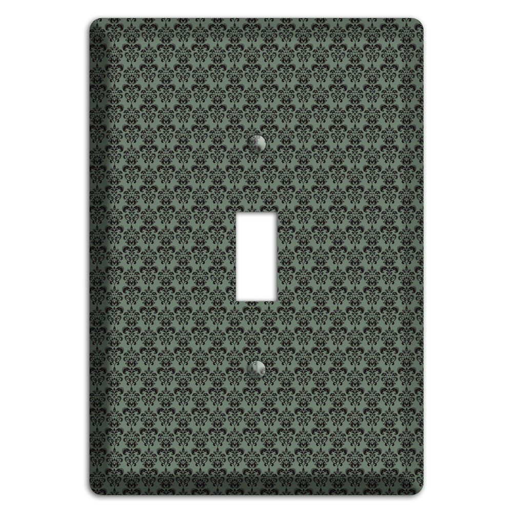 Moss Tiny Cartouche Half Drop Cover Plates