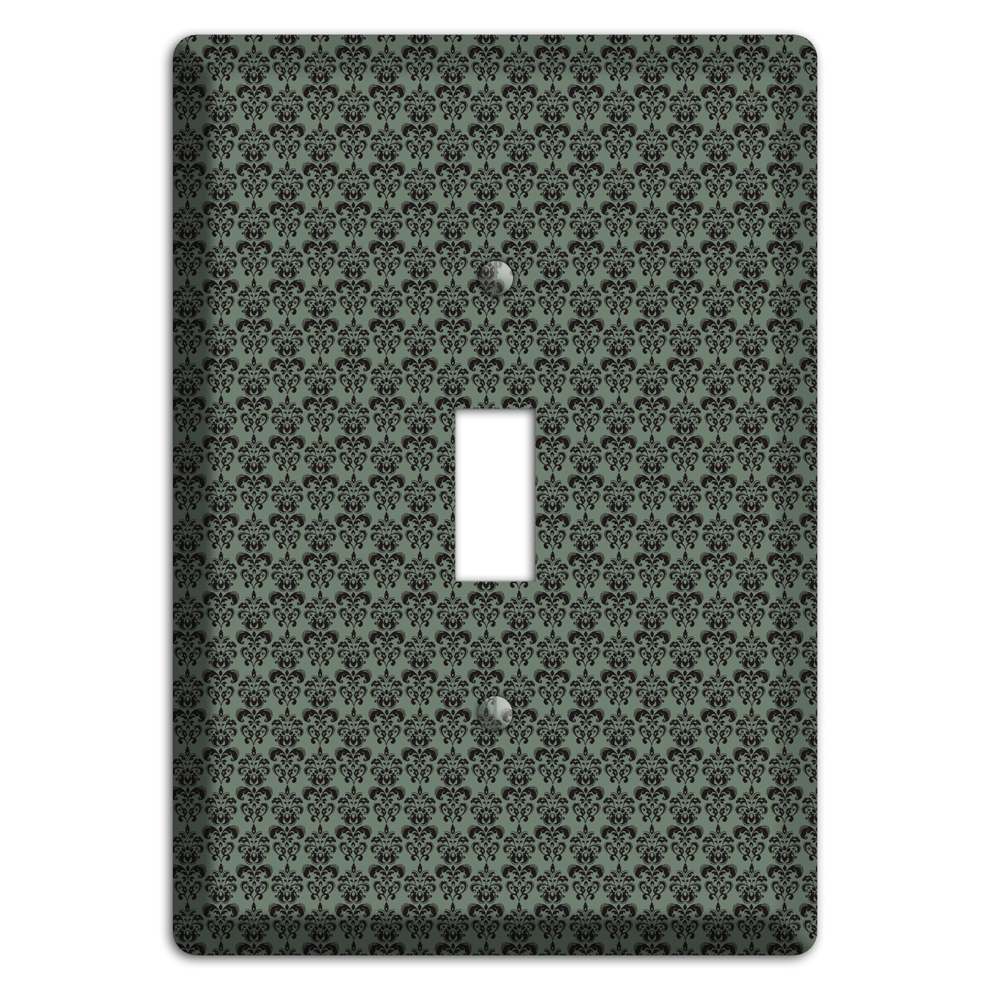 Moss Tiny Cartouche Half Drop Cover Plates