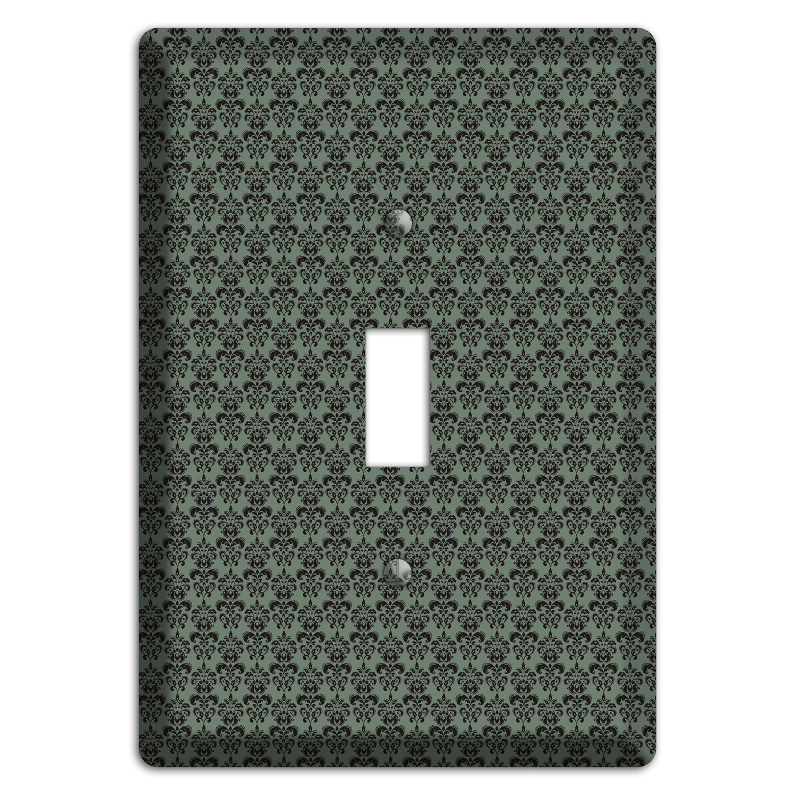 Moss Tiny Cartouche Half Drop Cover Plates