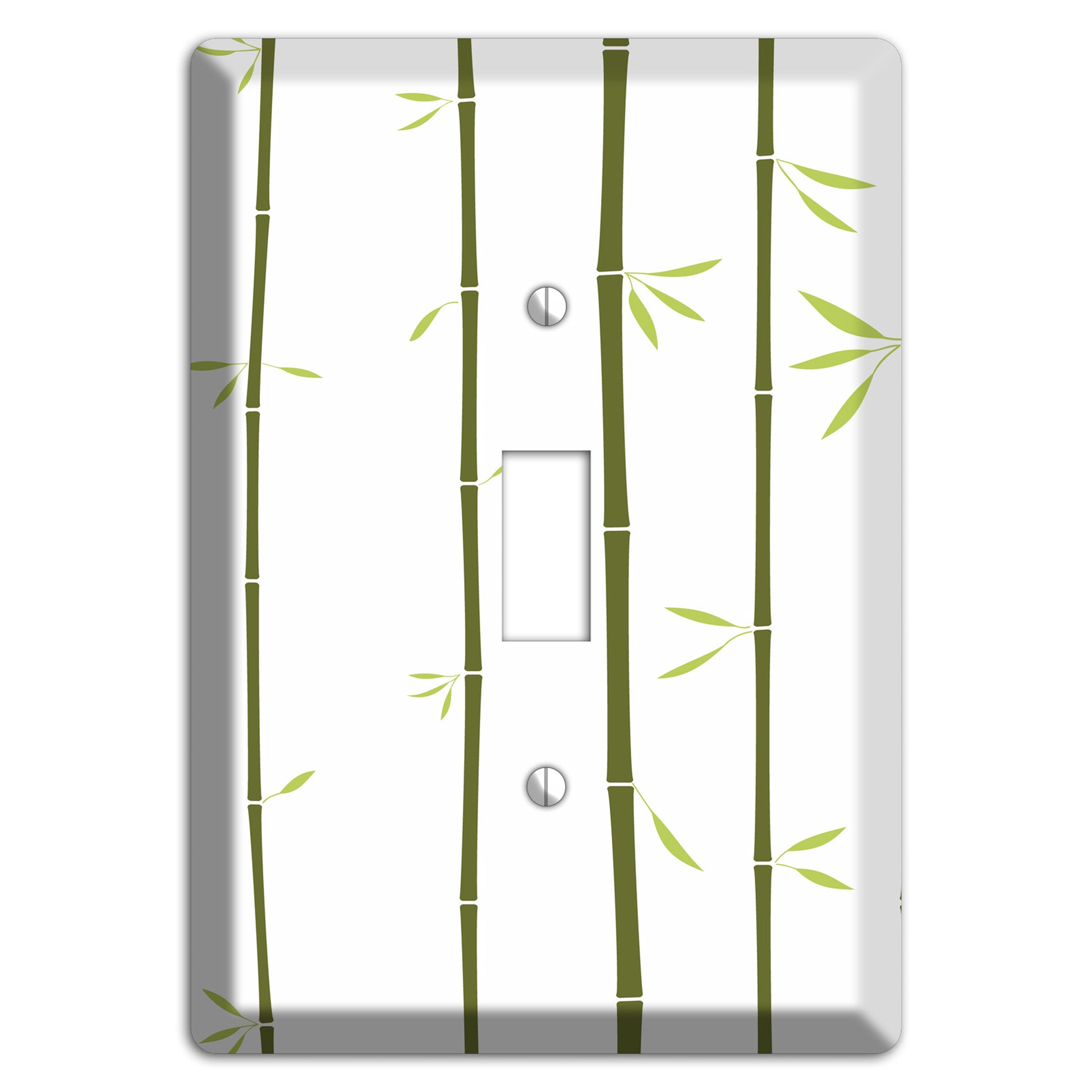 Green Bamboo Cover Plates