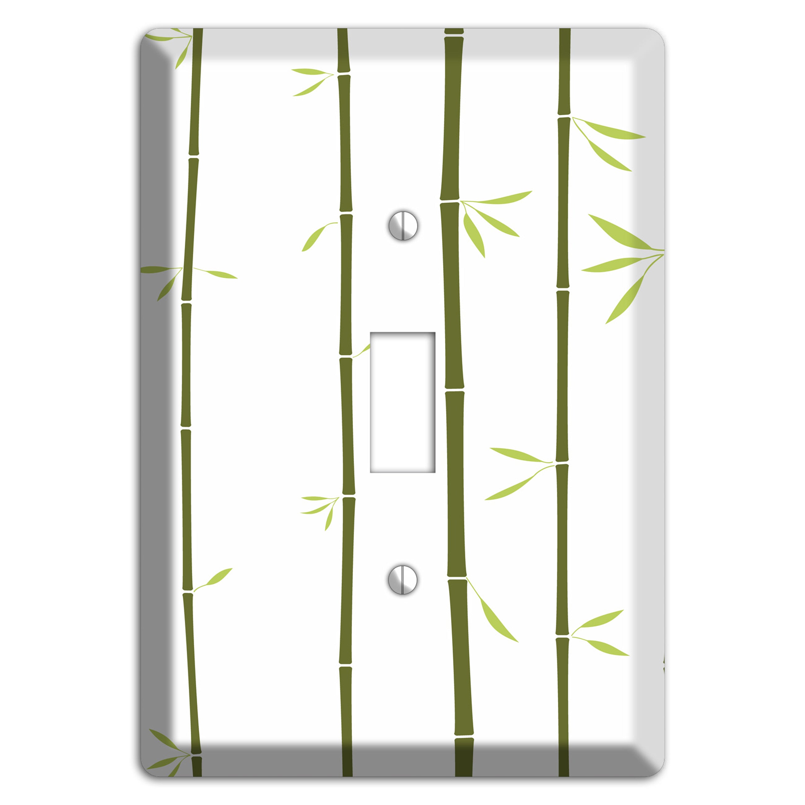 Green Bamboo Cover Plates