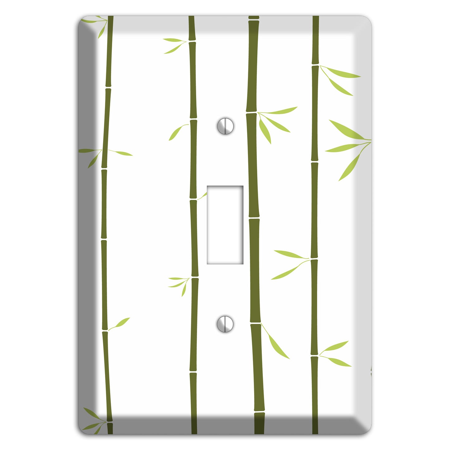 Green Bamboo Cover Plates