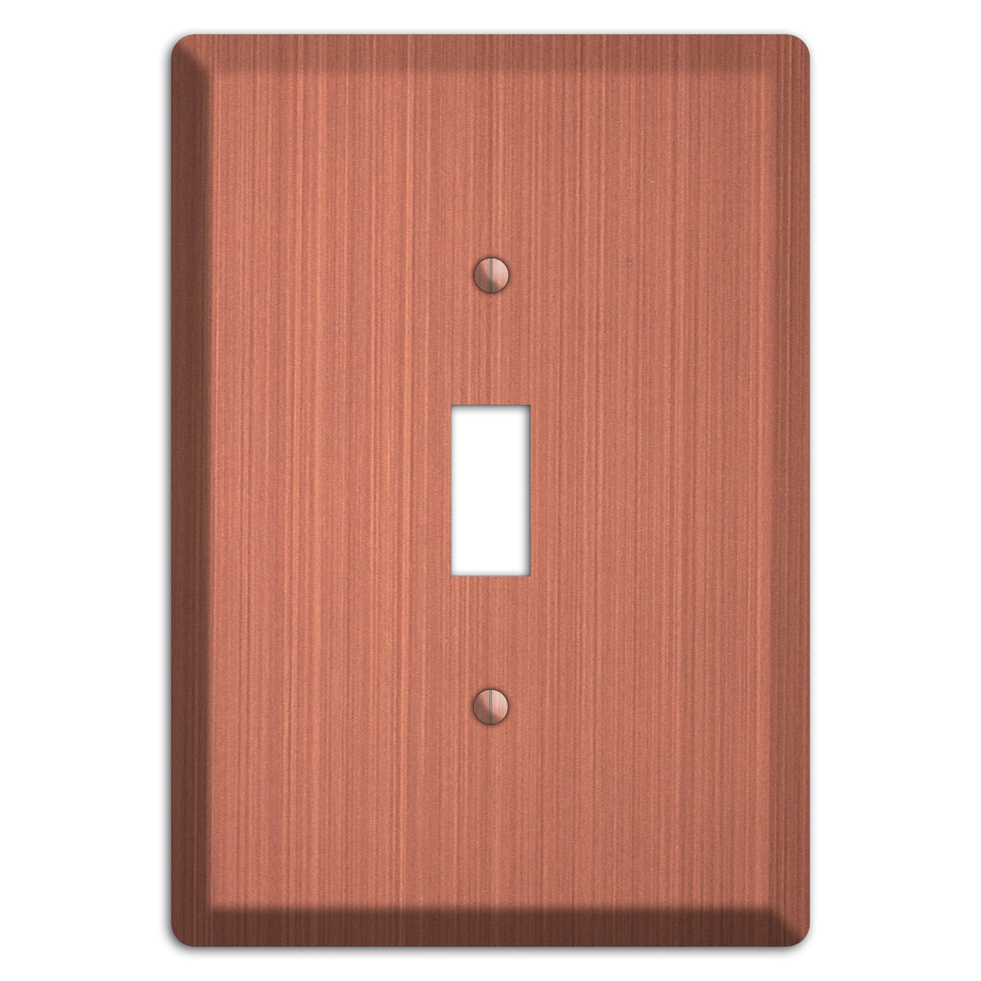 Antique Brushed Solid Copper Cover Plates