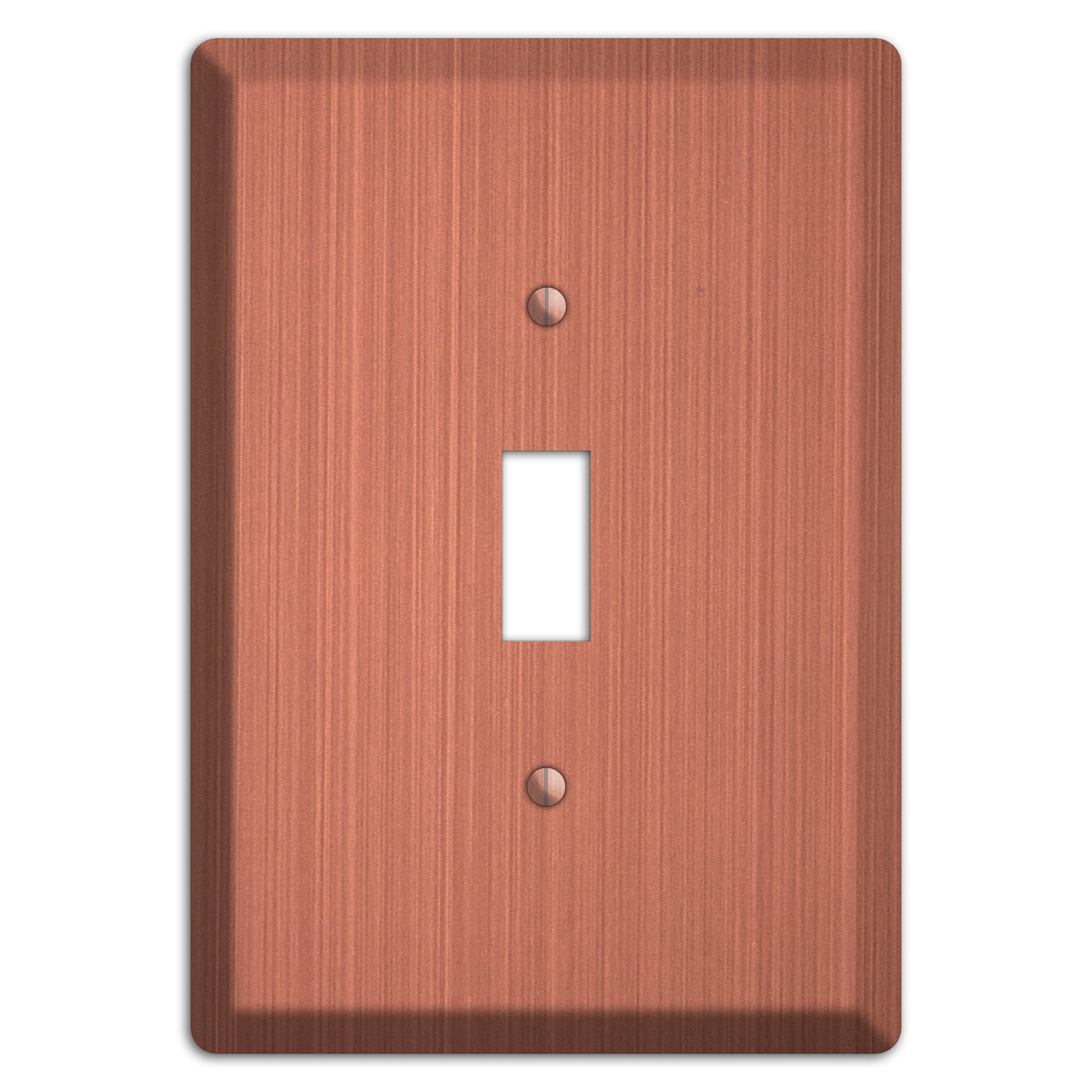 Antique Brushed Solid Copper Cover Plates