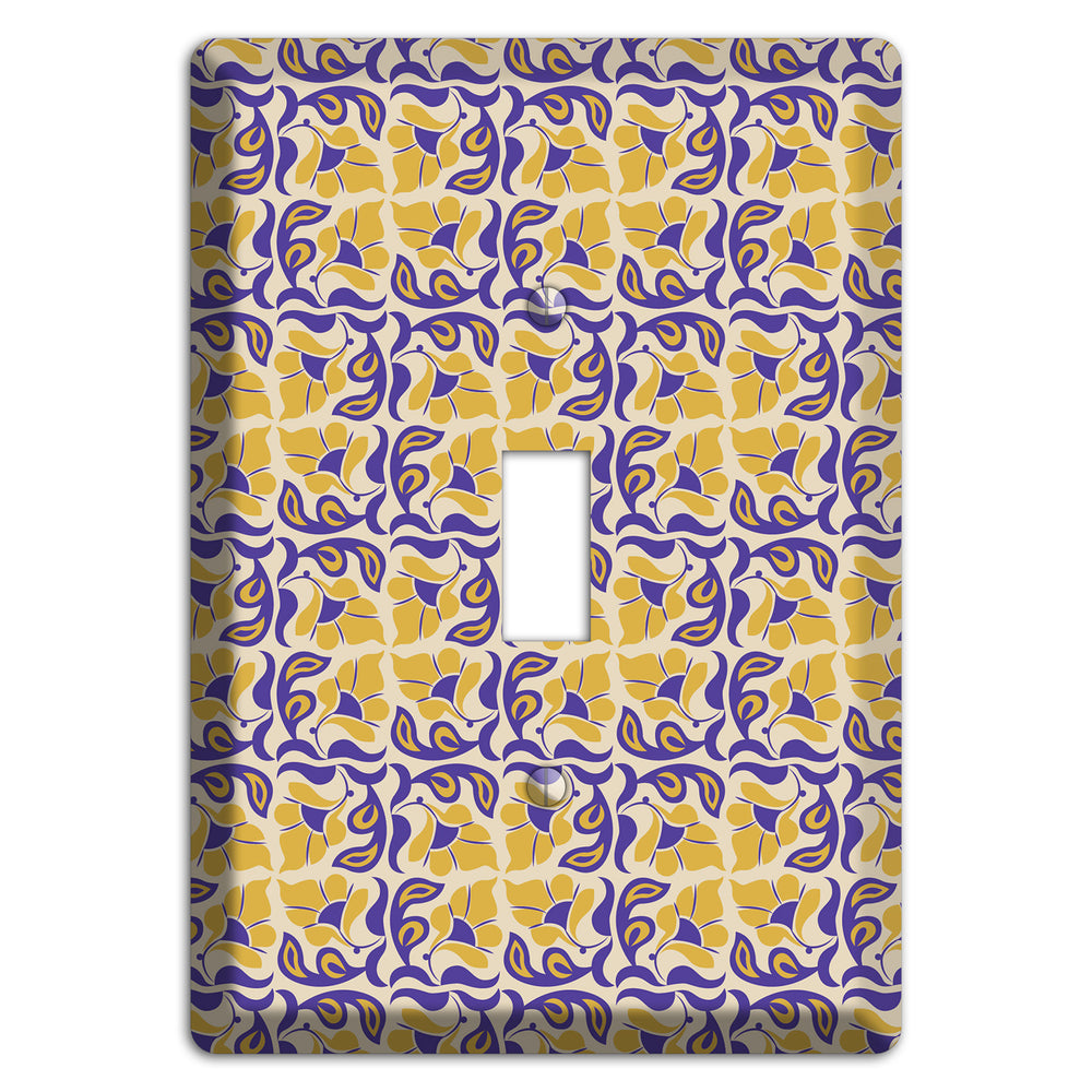 Nouveau Floral Cover Plates