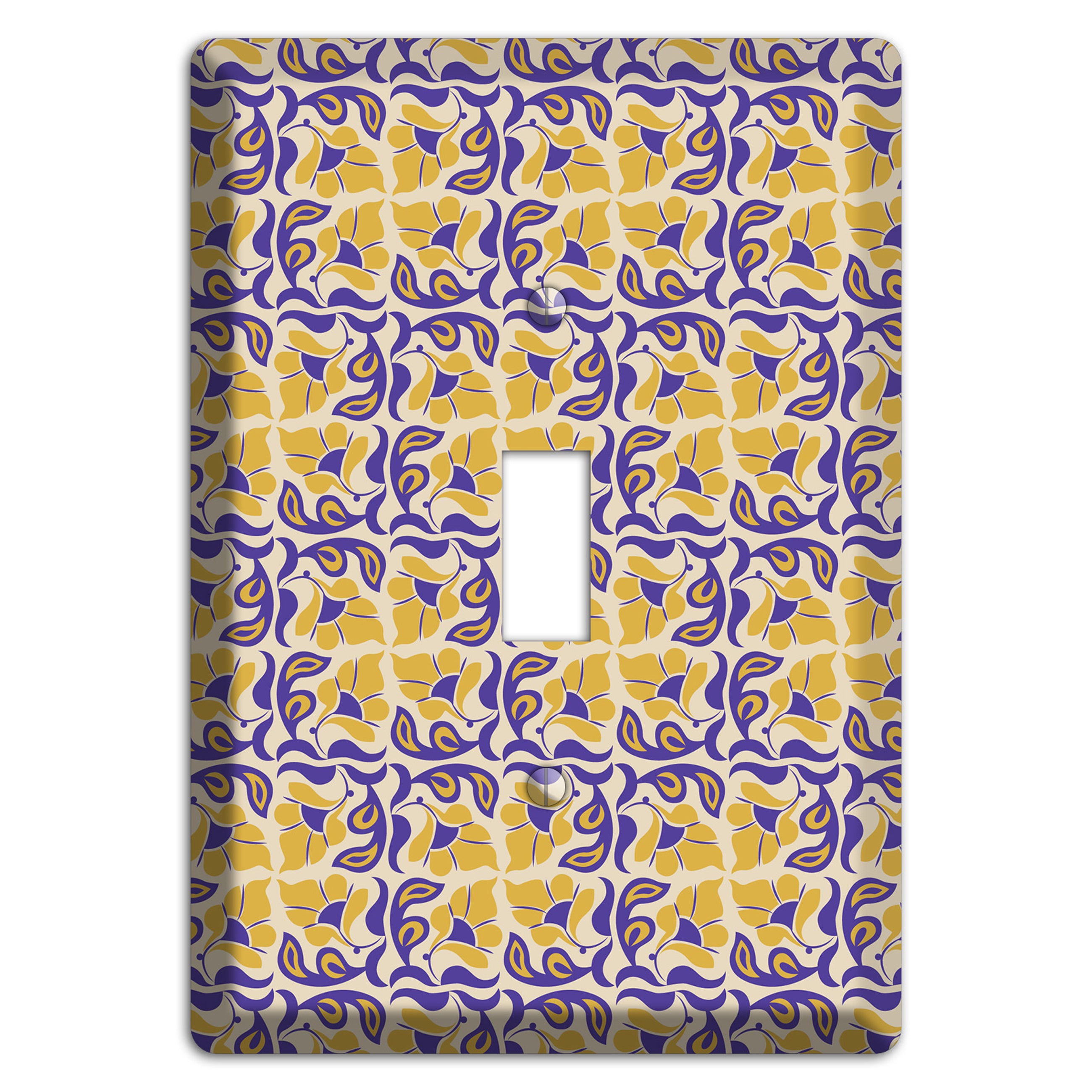 Nouveau Floral Cover Plates