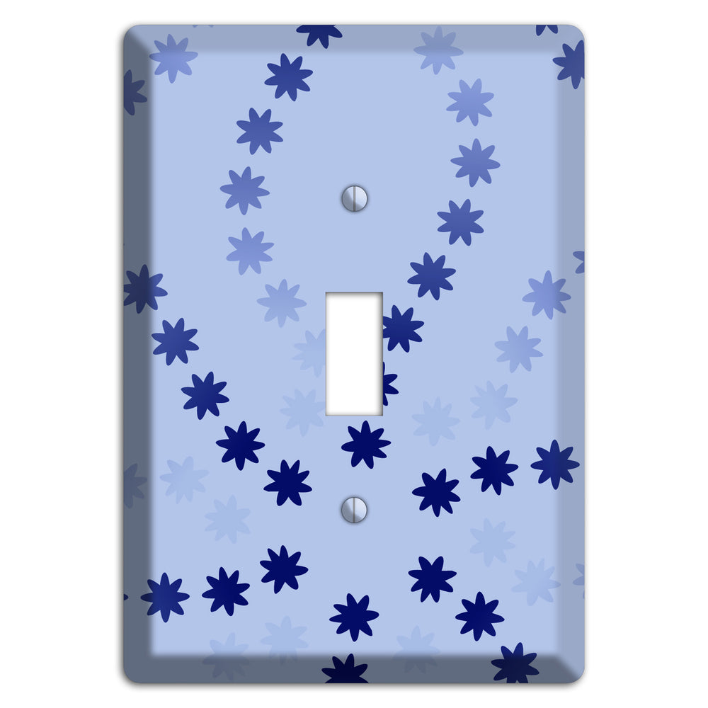Periwinkle with Blue Constellation Cover Plates