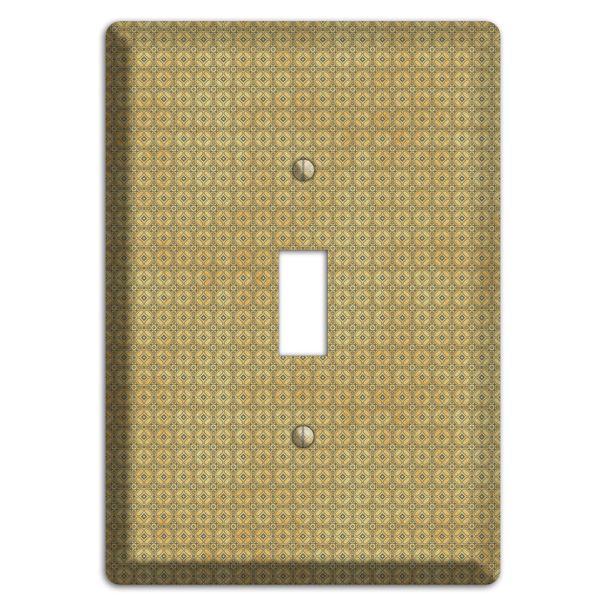 Multi Beige Arabesque Cover Plates