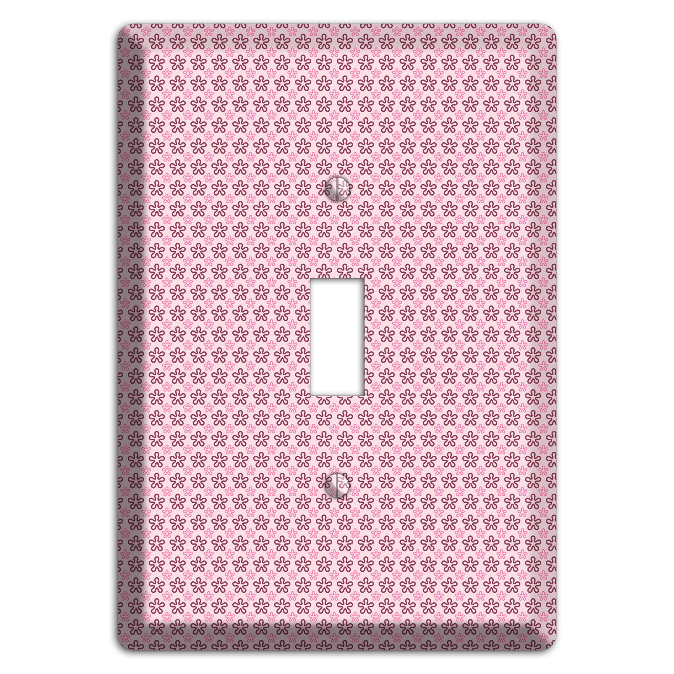 Pink Tiny Floral Cover Plates
