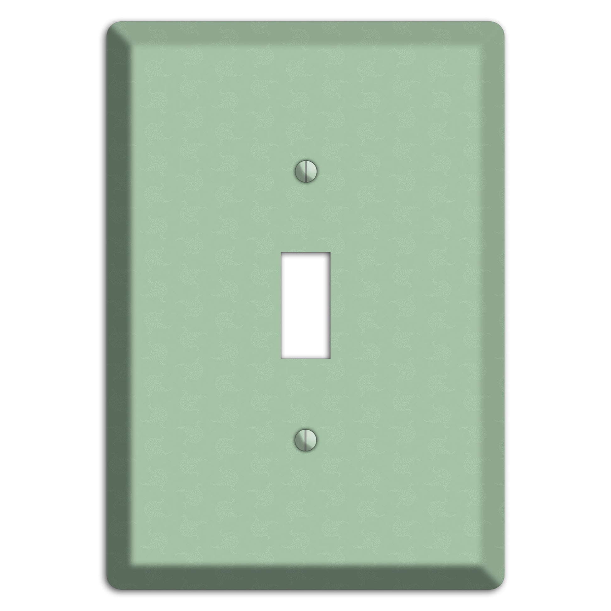 Sage Tiny Cartouche Cover Plates