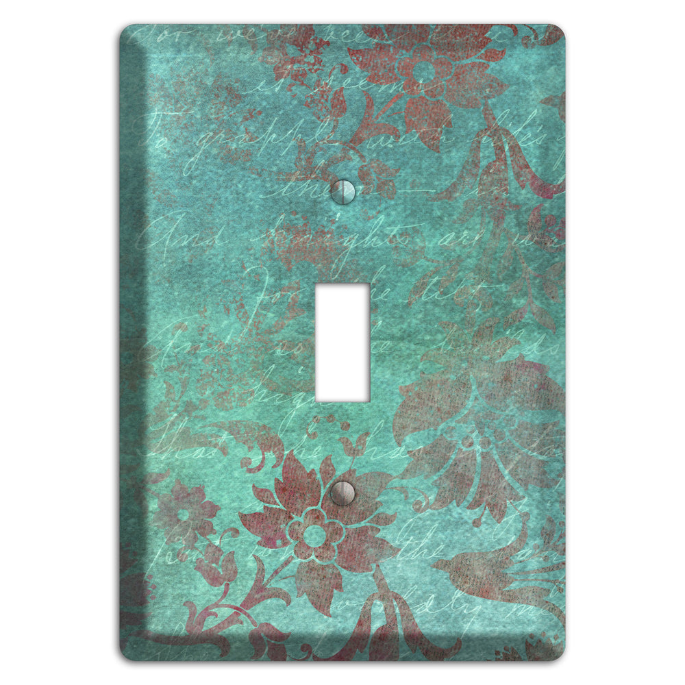 Sea Nymph Whimsical Damask Cover Plates