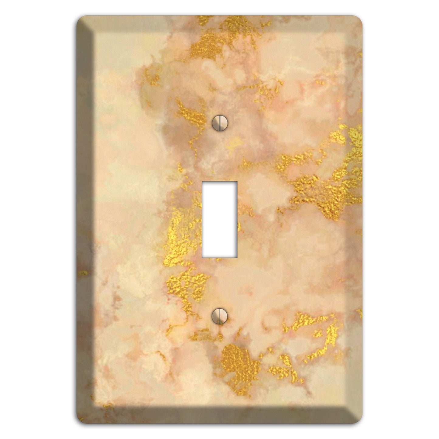 Old Gold Marble Cover Plates