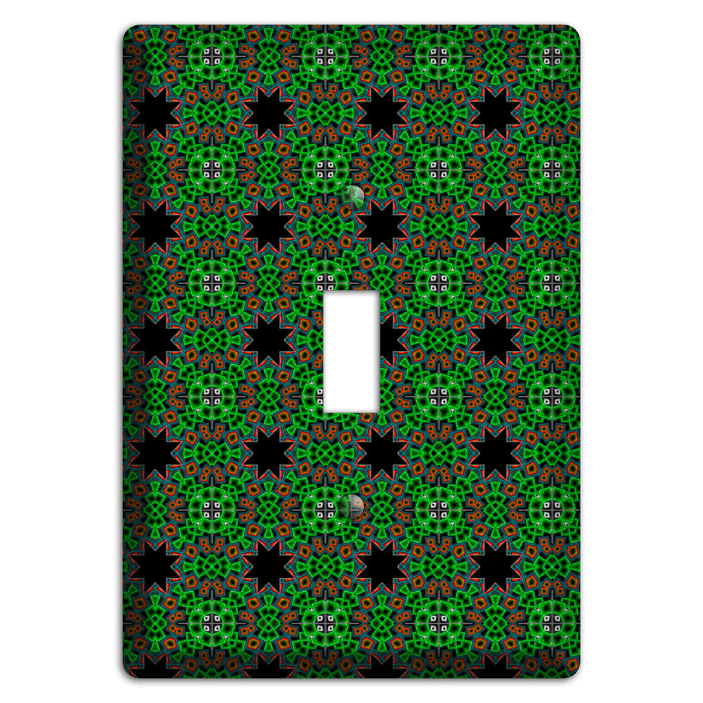 Green Foulard 2 Cover Plates