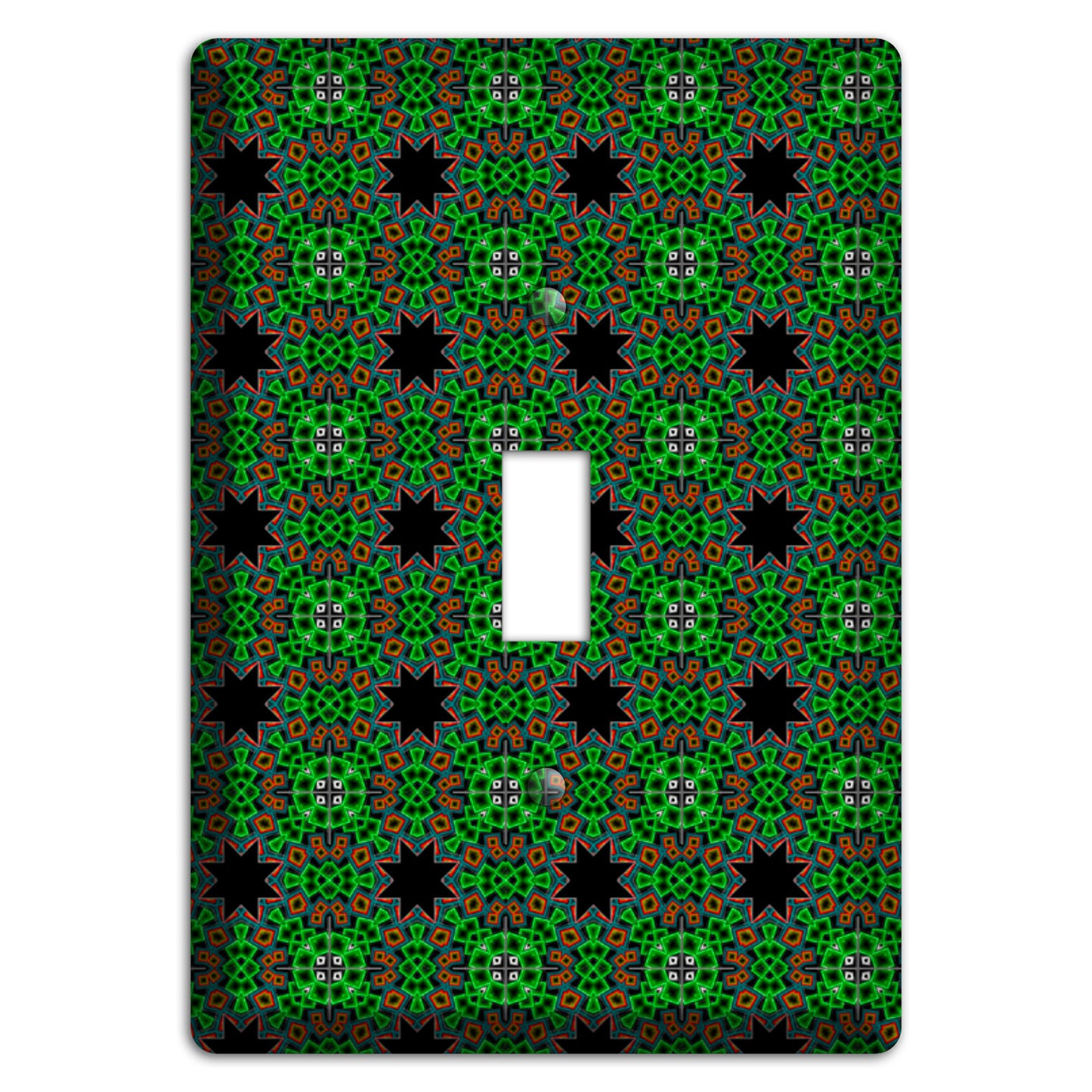 Green Foulard 2 Cover Plates