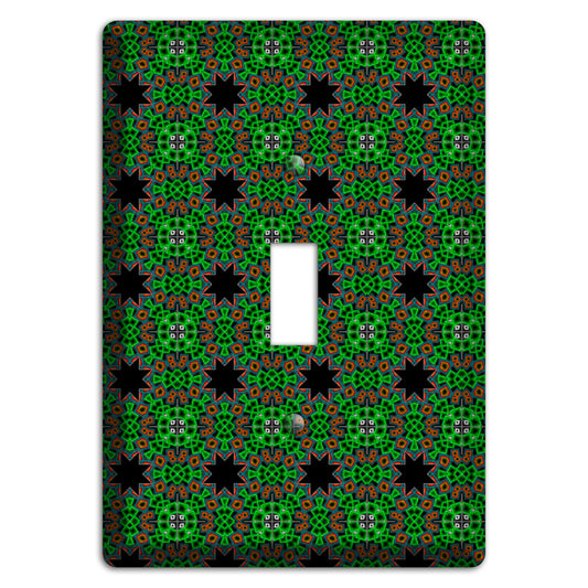 Green Foulard 2 Cover Plates